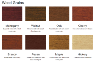 Wood Grains - Custom Table Pads 